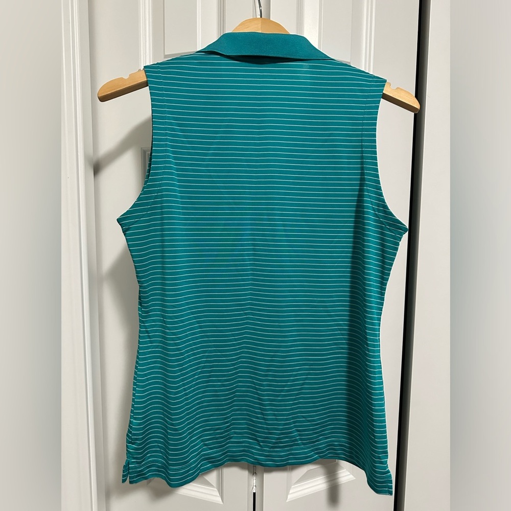 Nike golf tank top blue with white stripes size medium - Picture 4 of 4